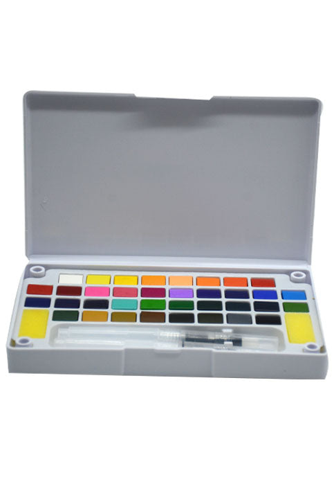 ART NATION SOLID WATERCOLOR 36COLORS WITH 2 BRUSH