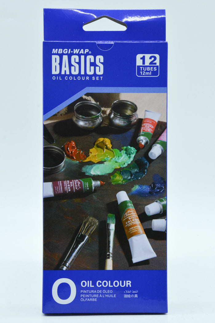 Basics - Oil Color Set 12x12ML