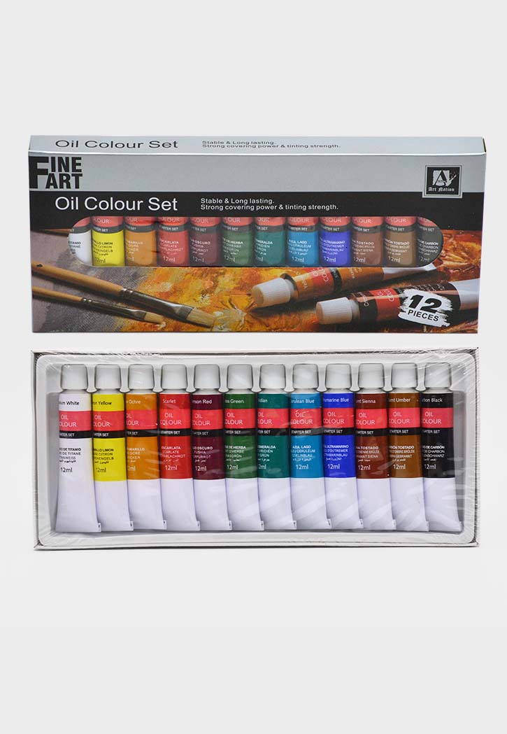 Art Nation Fine Art - Oil Color Set 12x12ML