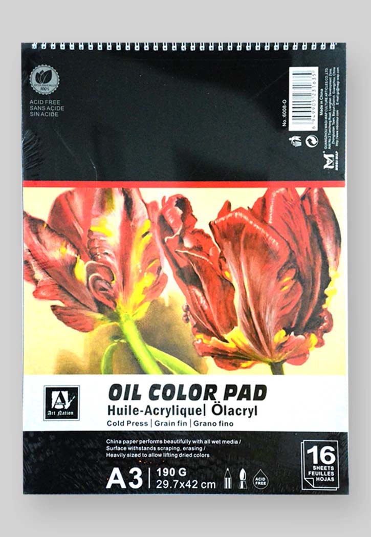 Art Nation - Oil Color Pad