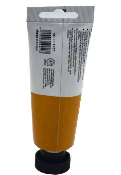 ART RANGER ACRYLIC COLOUR 75ML-YELLOW OCHRE
