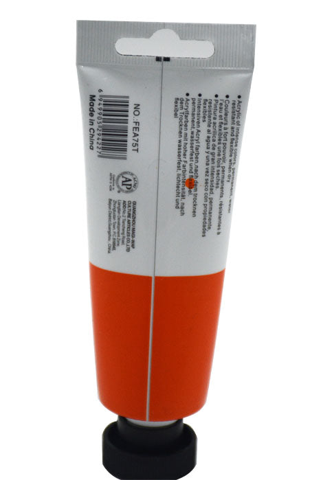 ART RANGER ACRYLIC COLOUR 75ML-ORANGE