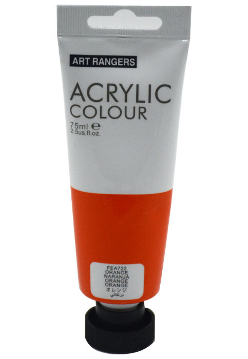 ART RANGER ACRYLIC COLOUR 75ML-ORANGE