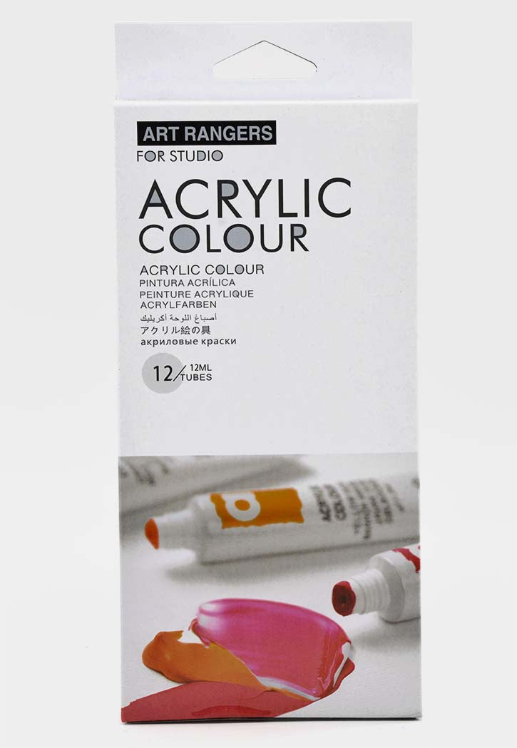 Art Ranger - Acrylic Basic Color Set 12x12ML