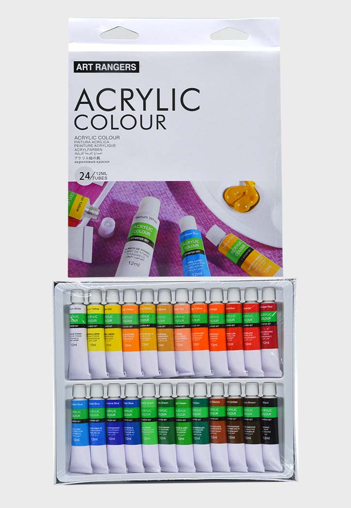 Art Ranger - Acrylic Basic Color Set 24x12ML