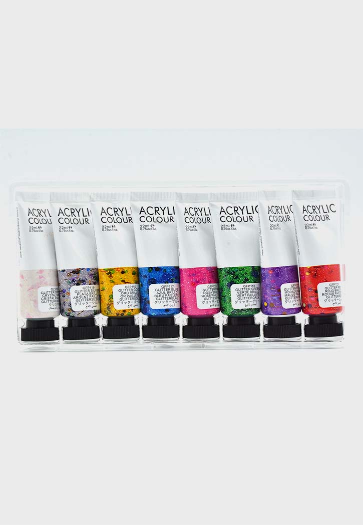 Art Ranger - Acrylic Glitter Color Set 8x22ML