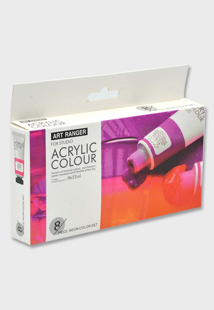 Art Ranger - Acrylic Neon Color Set 8x22ML