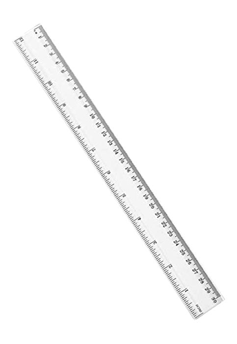 مسطرة 30 سم YALONG TRANSPARENT RULER 30CM