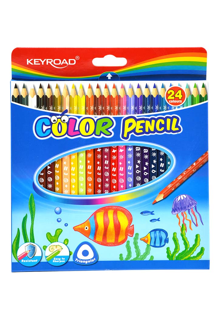 Keyroad - Color Pencils 24PCS