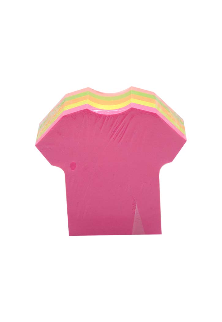 Colored Sticky Notes T-Shirt Shape