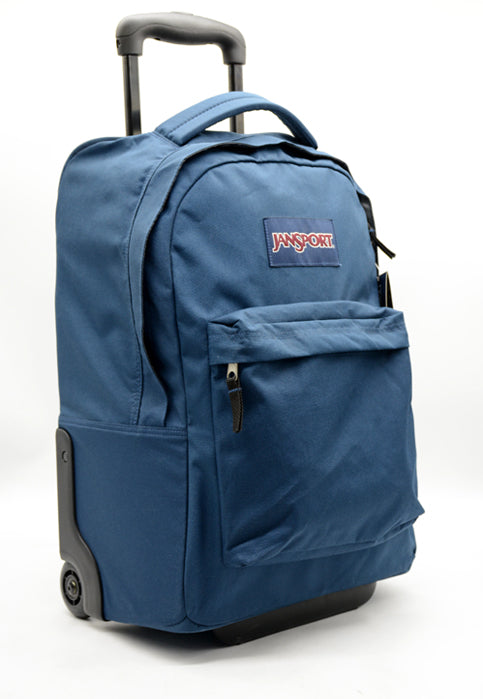 حقيبة مدرسية من جانسبورت عجلات تروليJANSPORT WHEELED SUPERBREAK TROLLEY BAG 19"-NAVY BLUE