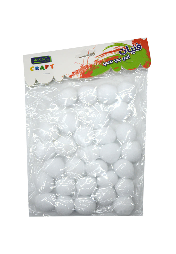 Sbc - Cotton Balls Pure White