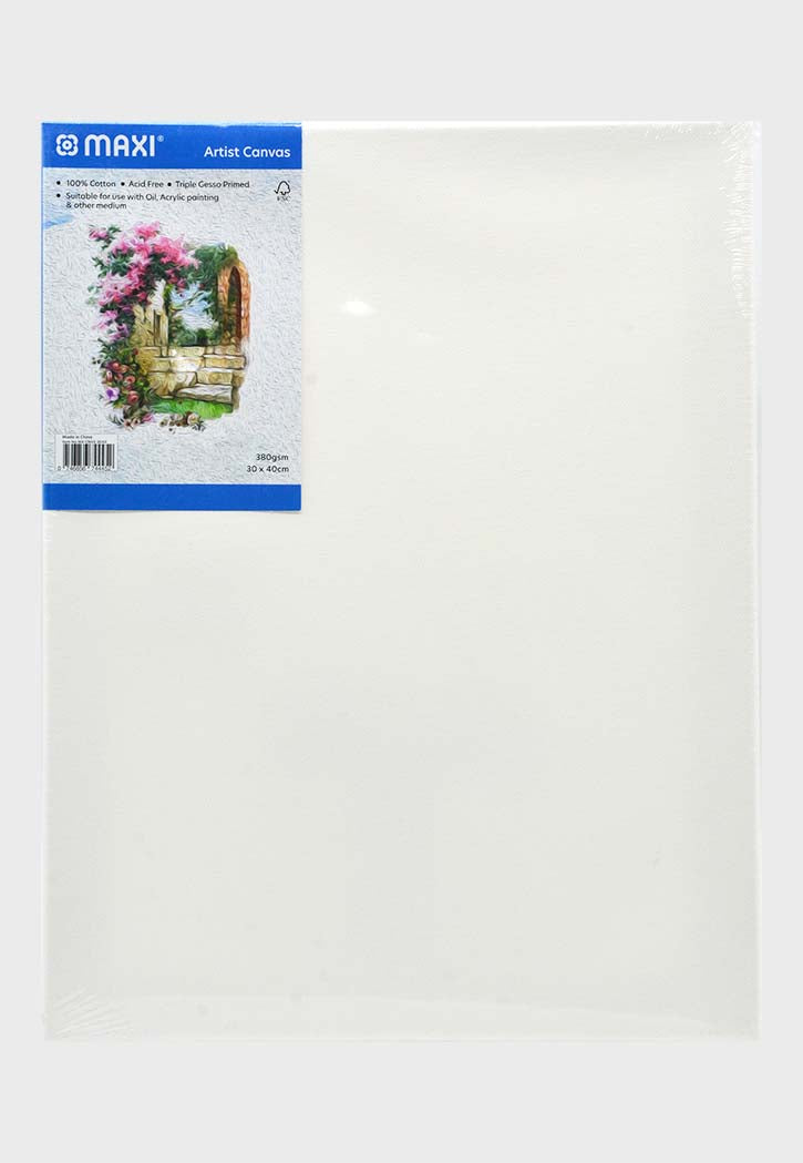 Maxi - Artist Canvas 30x40CM 380GSM