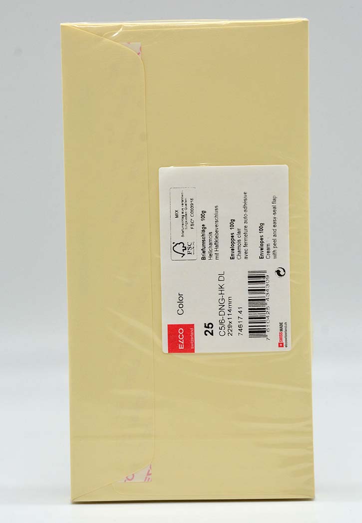 Elco - Envelope C5/6 (Cream)