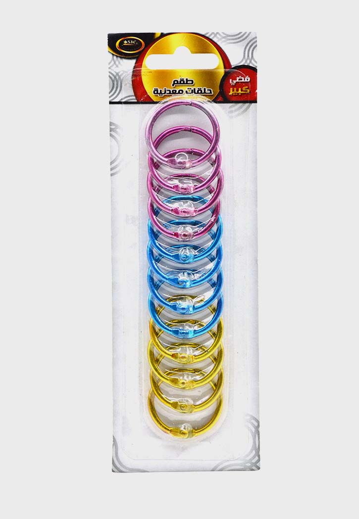 Sbc - Metal Colored Rings 25MM