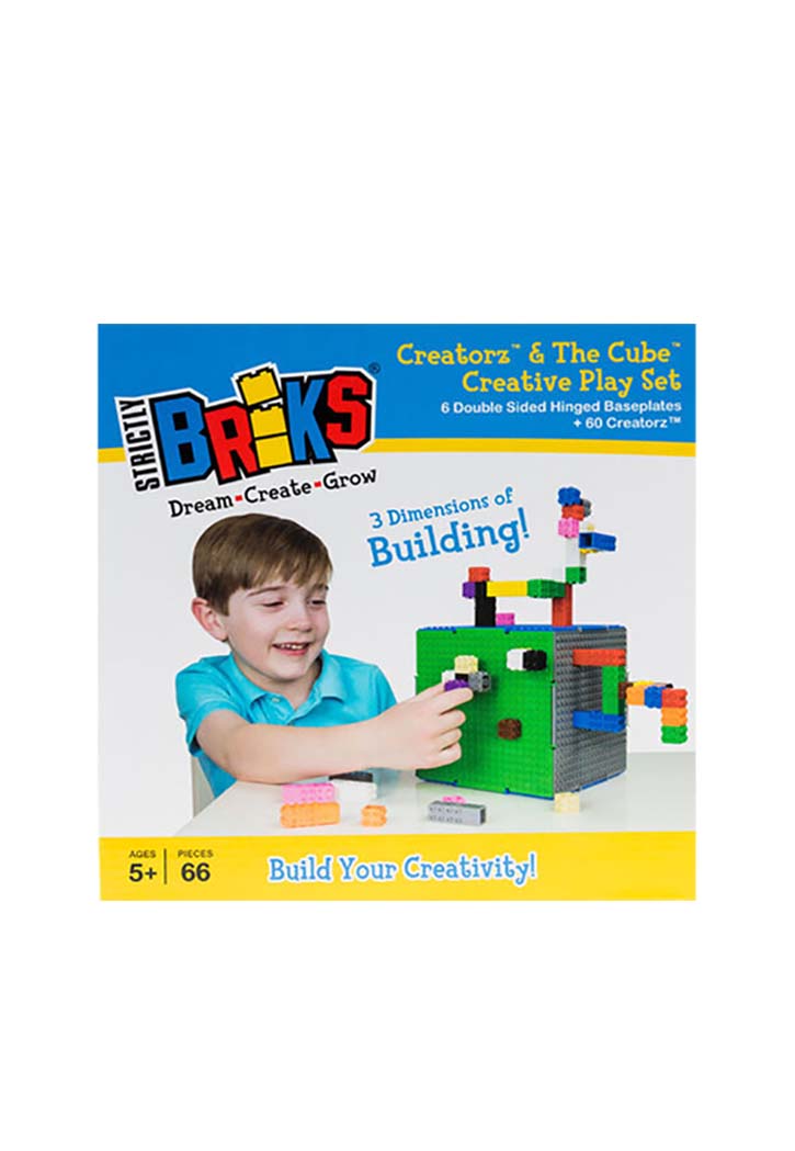 Strictly Briks - Creatorz & The Cube Creative Play Set 66Pcs