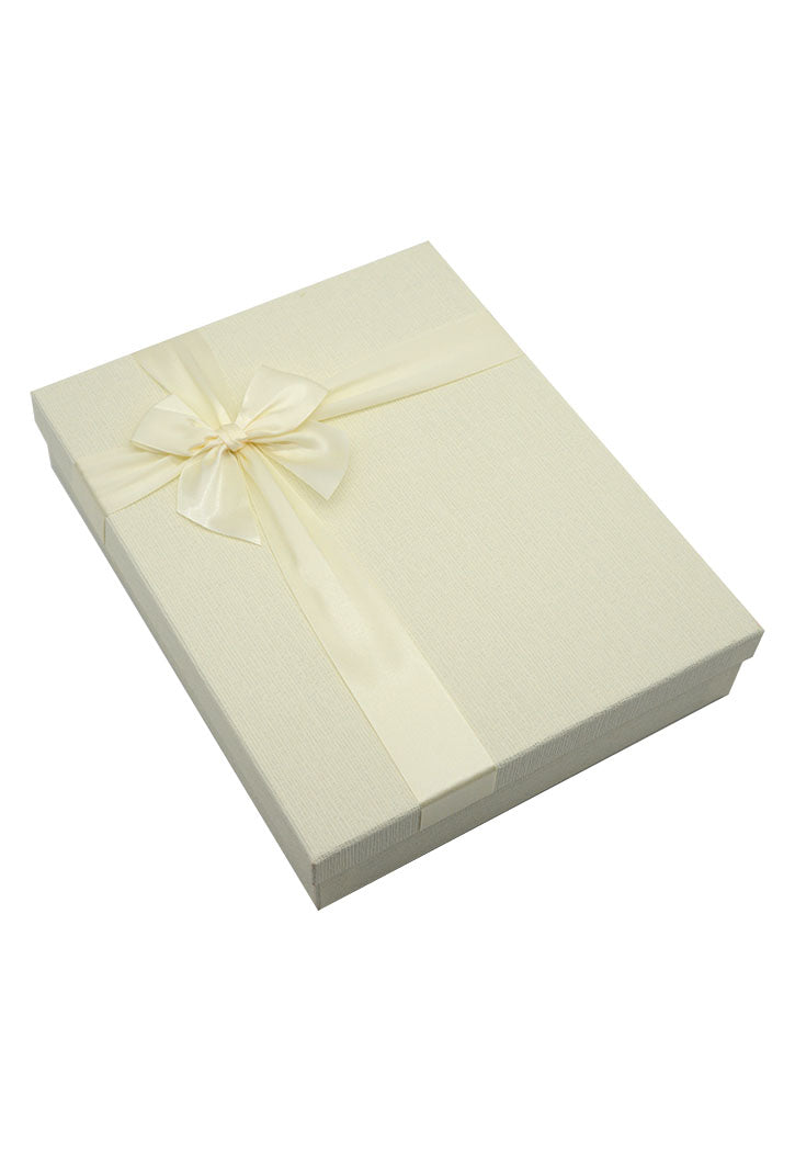 Gift Box With Ribbon 31X25X6.5CM