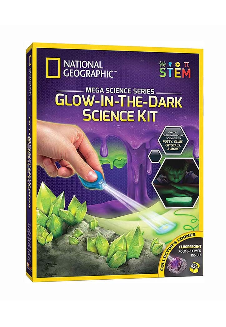 National Geographic - Mega Science Series Glow In The Dark Science Kit