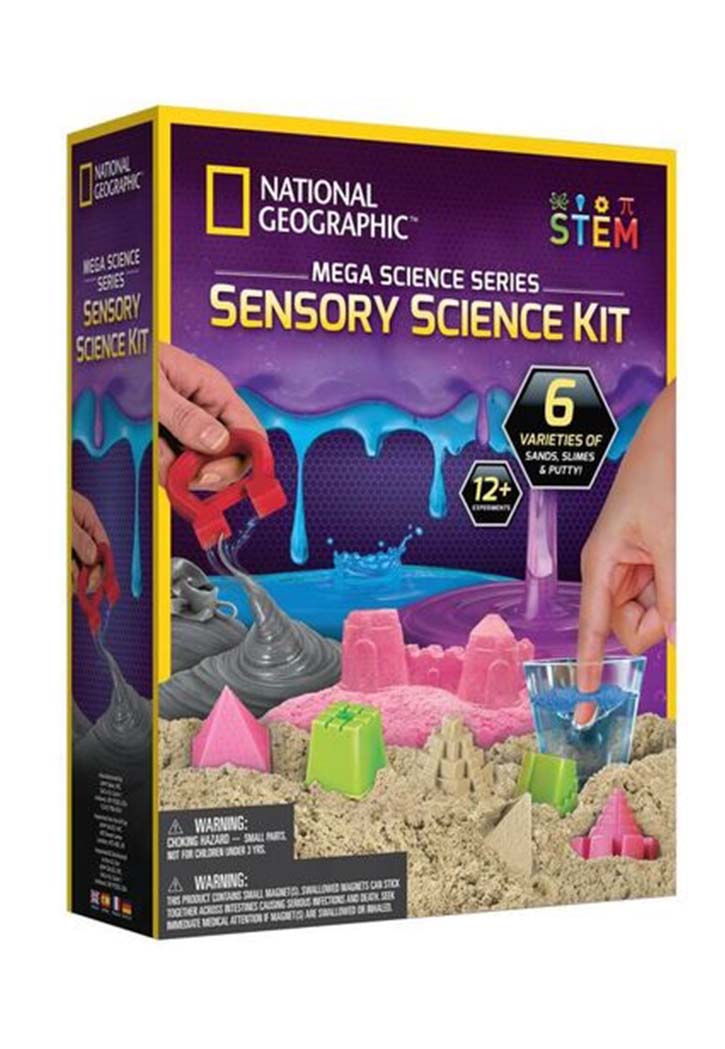 National Geographic - Mega Science Series Sensory Science Kit