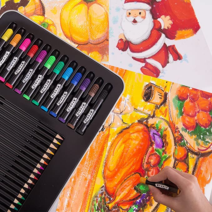 طقم رسم متنوع 90 قطعة MONT MARTE SIGNATURE MIXED MEDIA ART SET 90PCS IN BOX