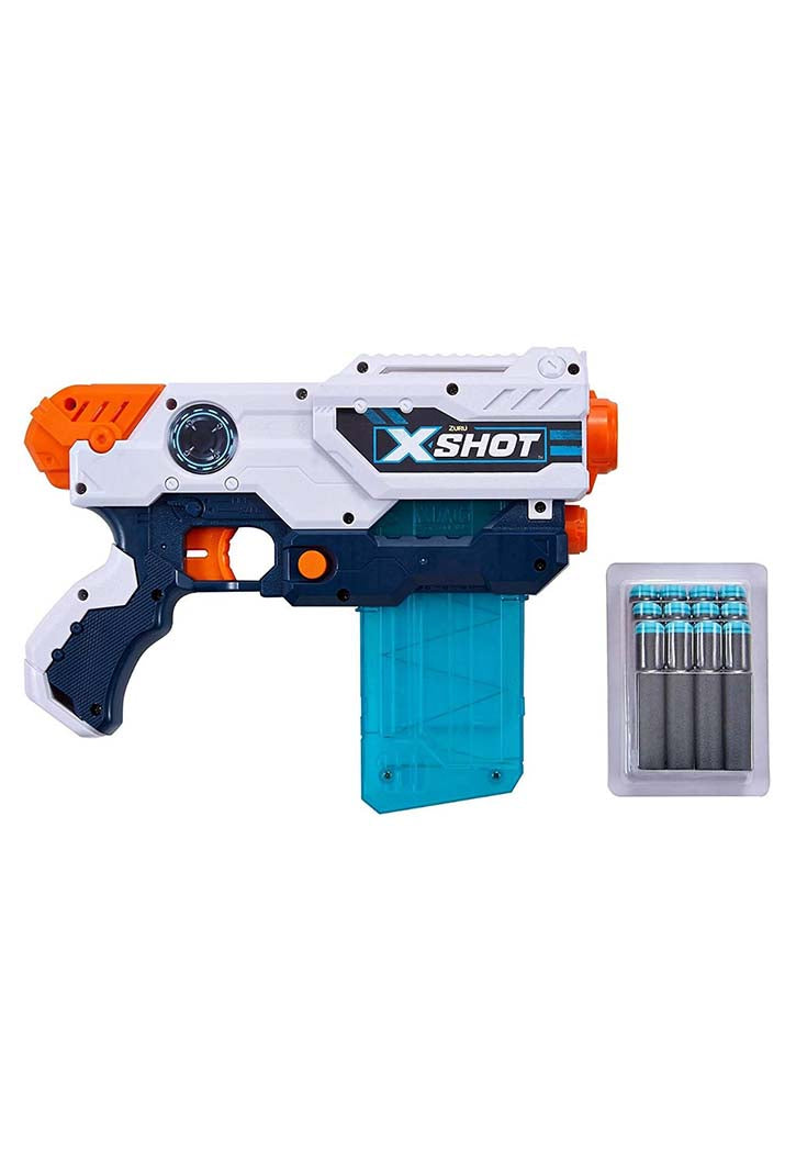 X-Shot - Hurricane Clip Blaster With 12 Foam Darts