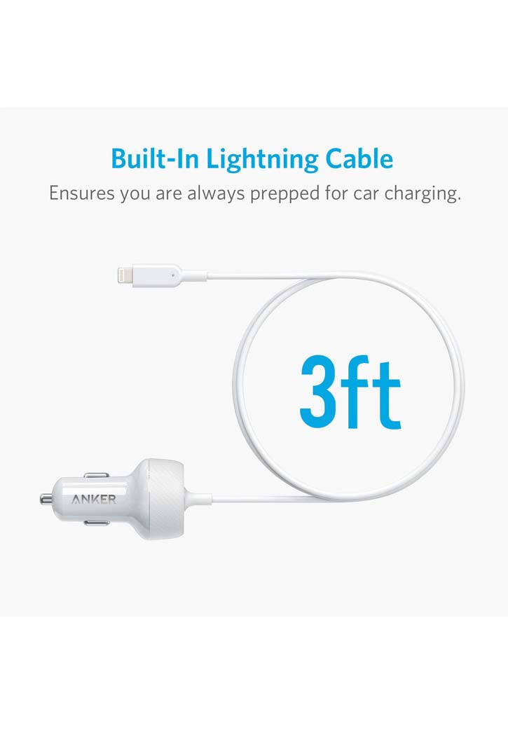 Anker - Drive 2 Elite With Lightening Connector (White)