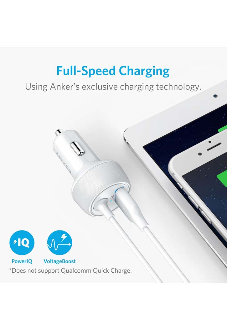 Anker - Drive 2 Elite With Lightening Connector (White)