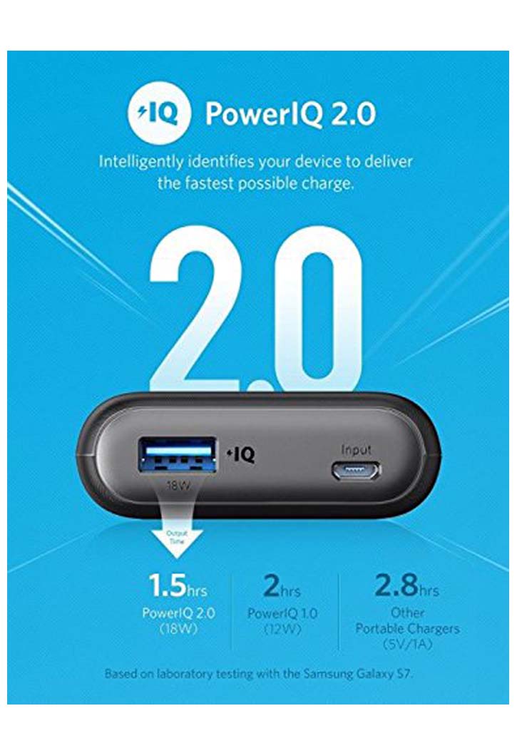 Anker - Power Bank 10000Mah (Black)