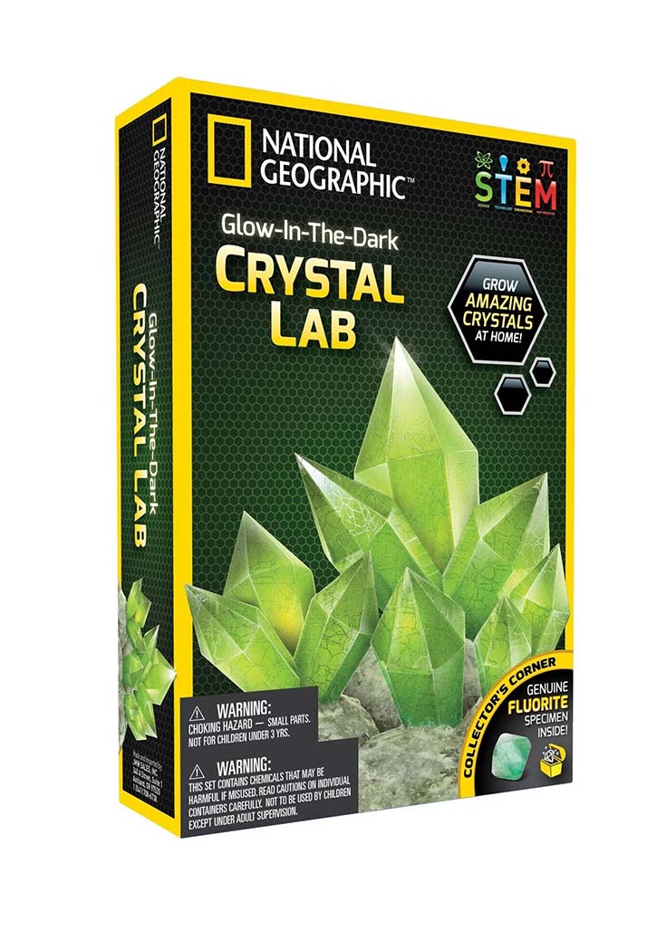 National Geographic - Glow-in-the-Dark Crystal Lab Kit