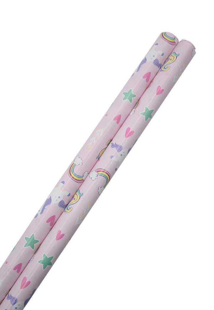 Gift Wrapping Roll 70X100CM Unicorn