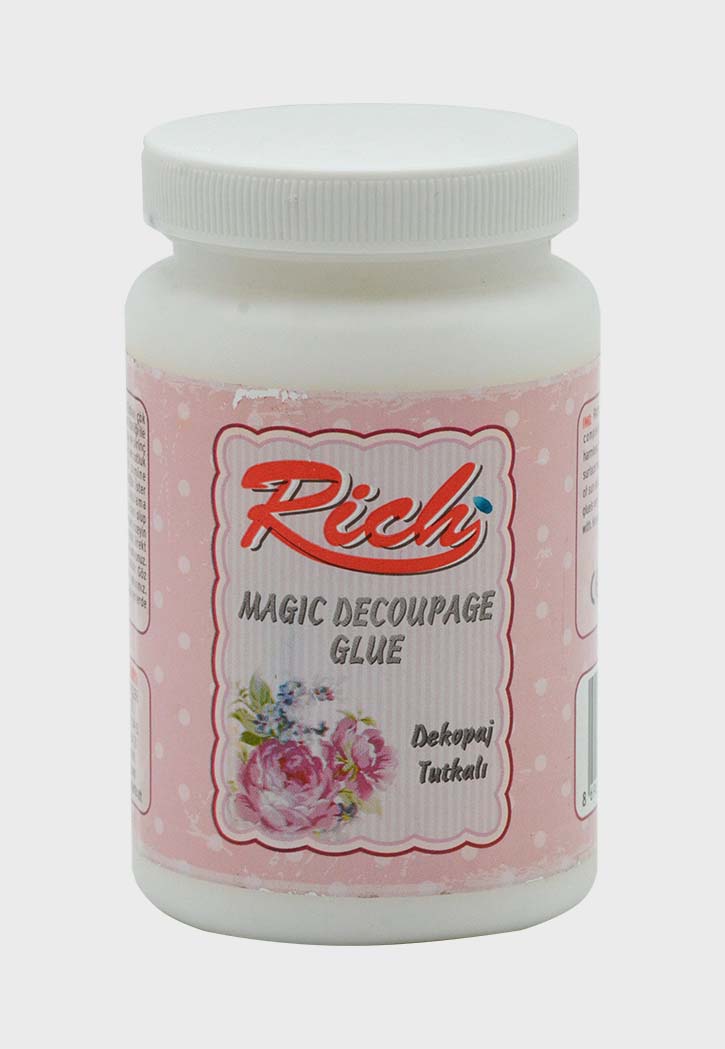 RICH MAGIC DECOUPAGE TEXTILE GLUE 250CC