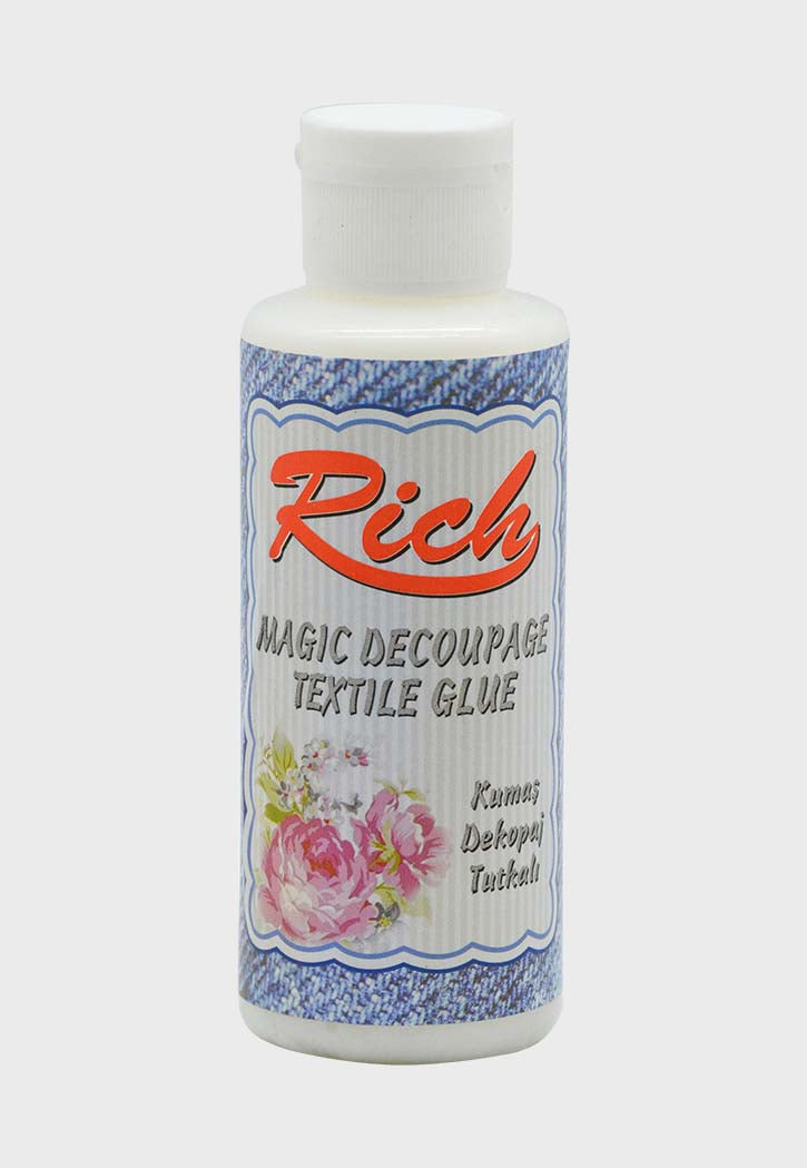 RICH MAGIC DECOUPAGE TEXTILE GLUE 130CC
