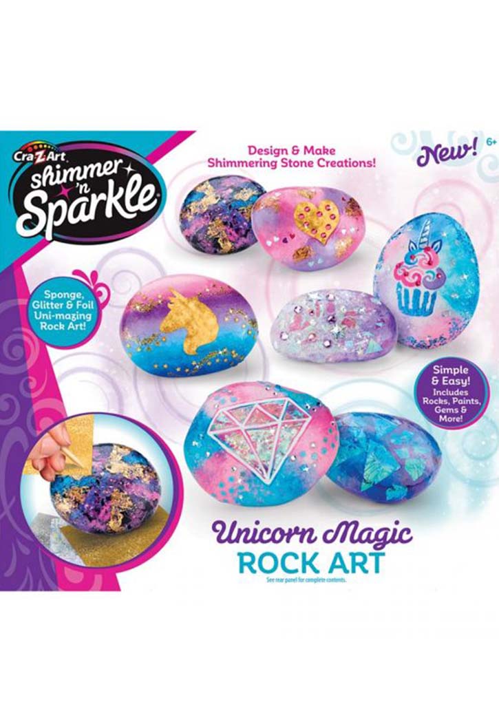 Shimmer N Sparkle Unicorn Magic Rock Art 17952