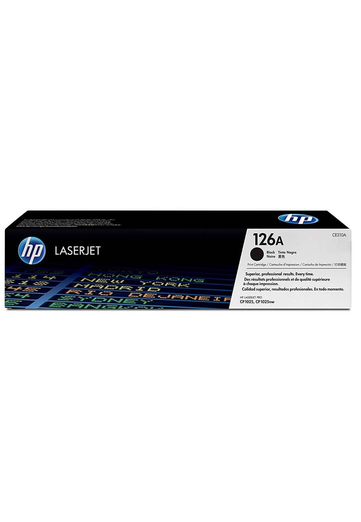 حبر طابعة ليزر اسود HP - Laserjet Toner CE310A 126A (Black)
