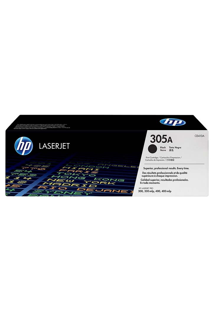 حبر طابعة ليزر اسود HP - Laserjet Toner CE410A 305A (Black)