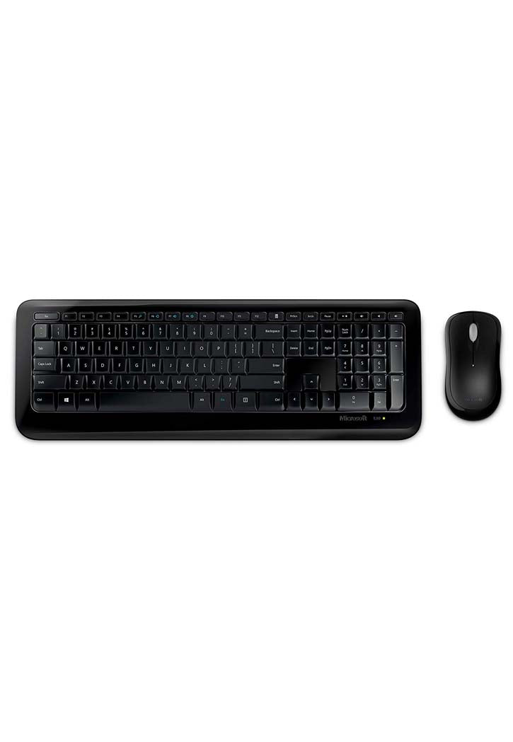 كيبورد لوحة مفاتيح لا سلكي وايرلس مع ماوس Microsoft - Wireless Keyboard And Mouse