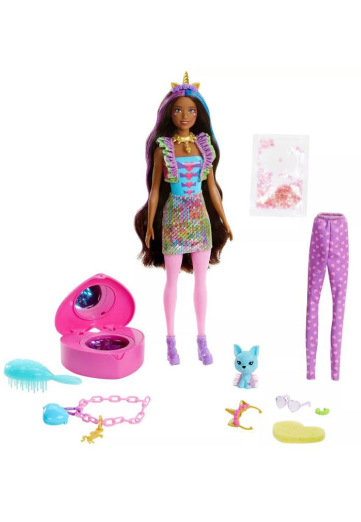 Barbie Color Reveal Peel Unicorn Fashion Reveal Doll