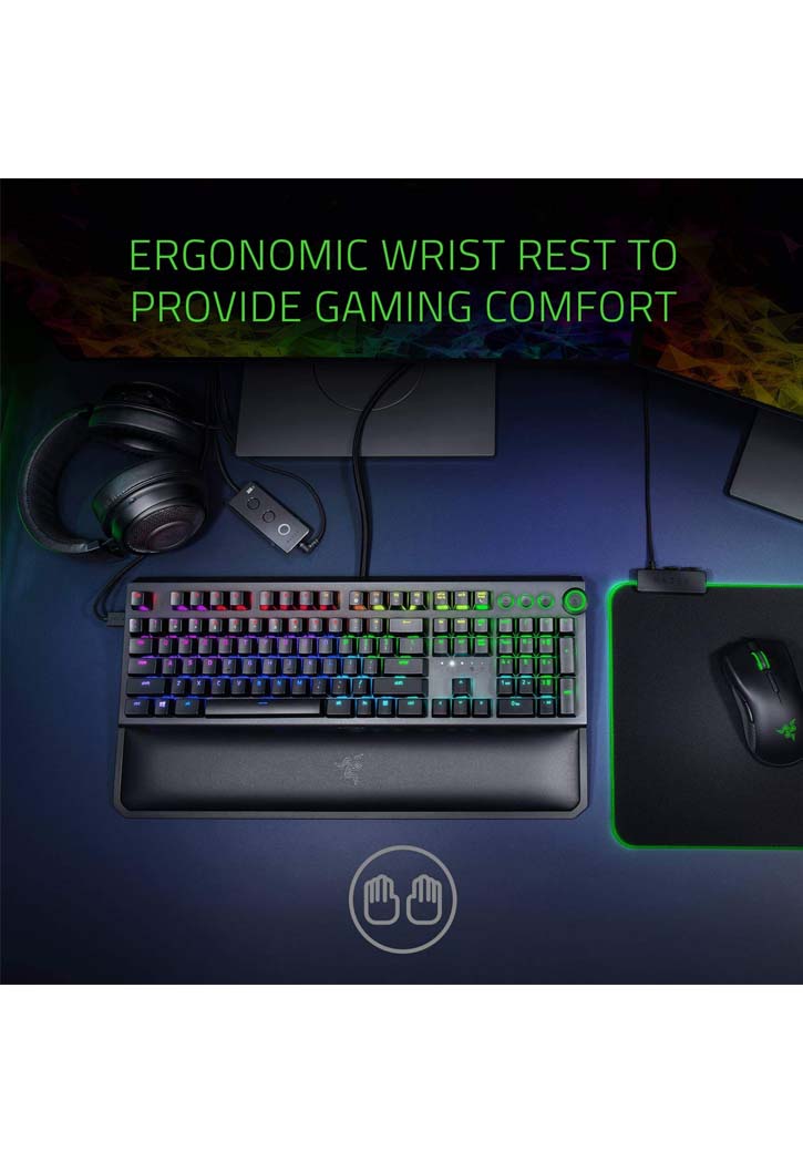 كيبورد لوحة مفاتيح العاب Razer Blackwidow Elite Mechanical Gaming Keyboard