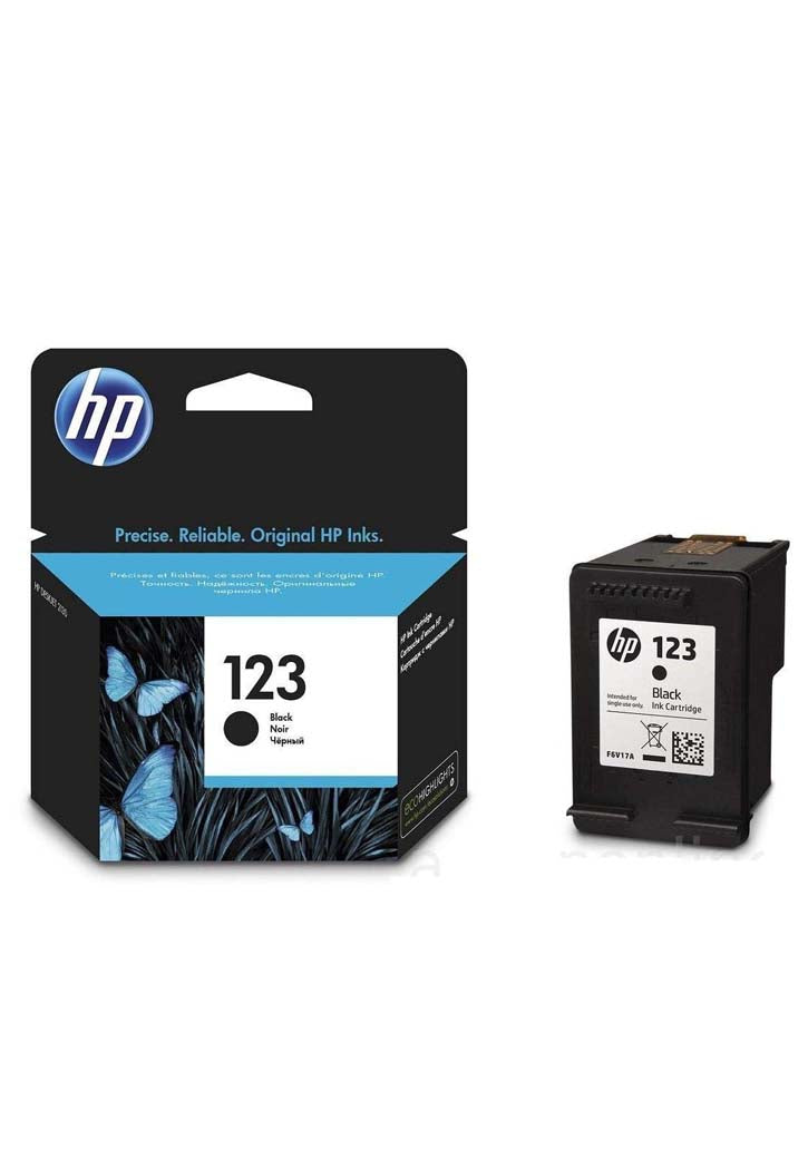 حبر طابعة اسود HP - 123 Ink Cartridge (Black)