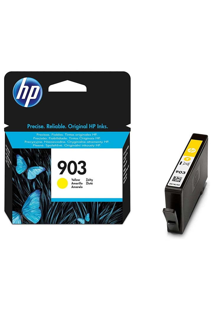 حبر طابعة ملون اصفر HP - 903 Ink Cartridge (Yellow)