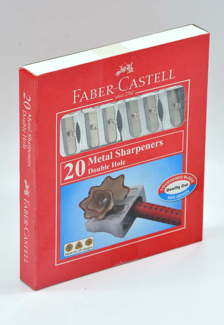 Faber Castell - Metal Double Hole Sharpener
