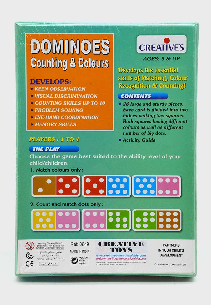 Creatives - Dominoes Counting & Colors