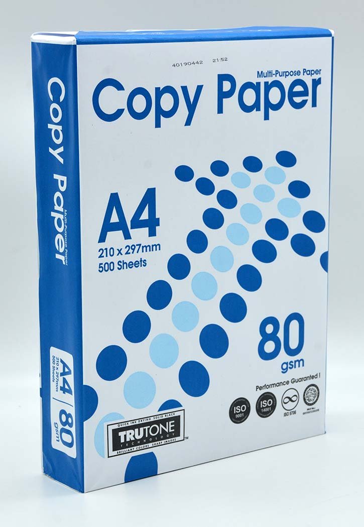 COPY PAPER A4 500SHEET 80GSM