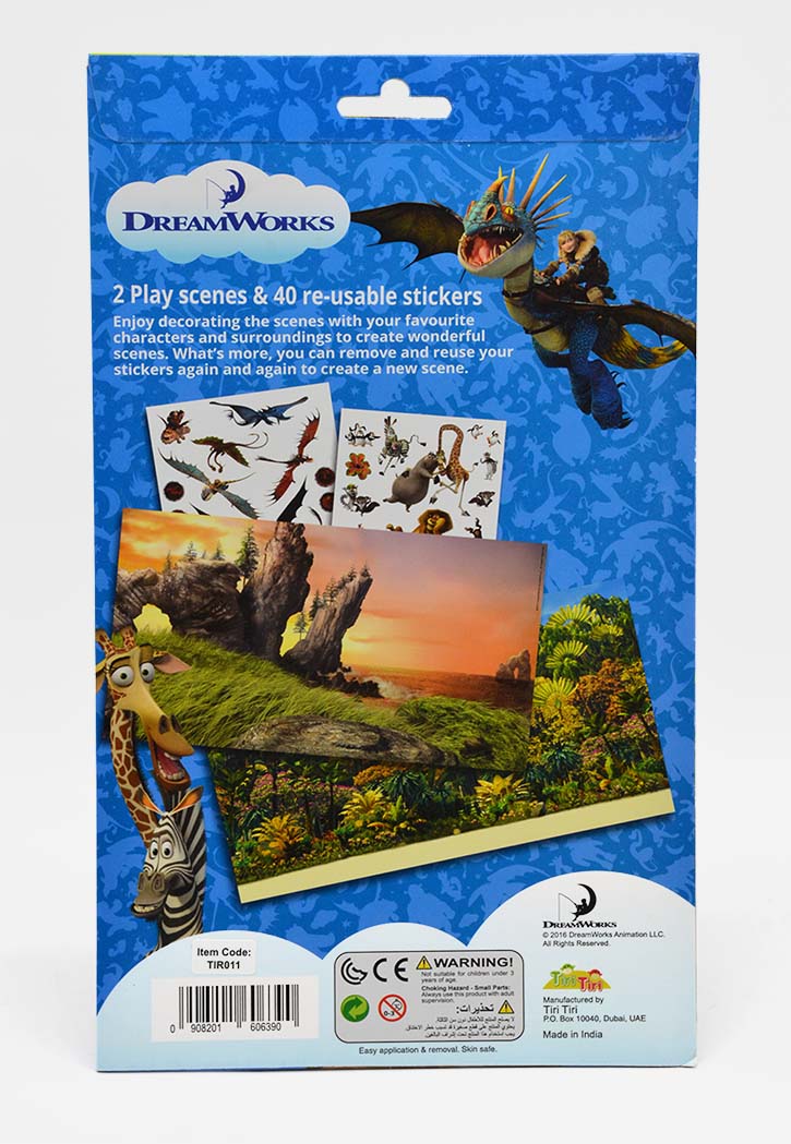 Dreamworks Sticker Pack