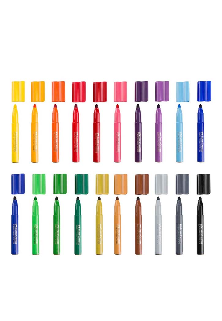 Faber Castell - 20 Jumbo Connector Pens