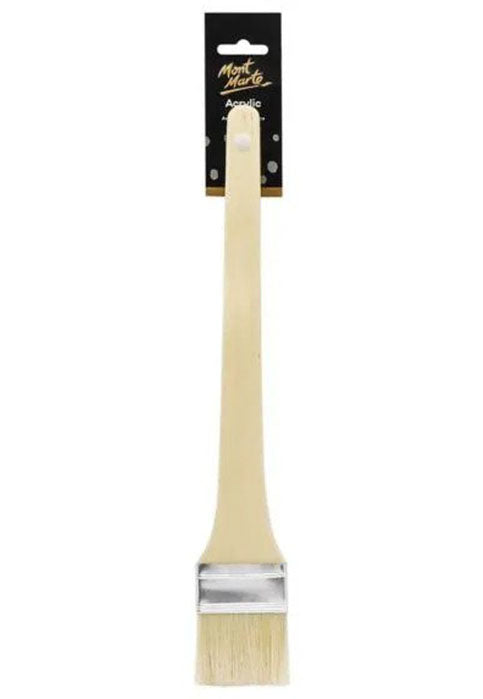 MONT MARTE PROFESSIONAL GEESSO LONG HANDLE BRUSH NO-4
