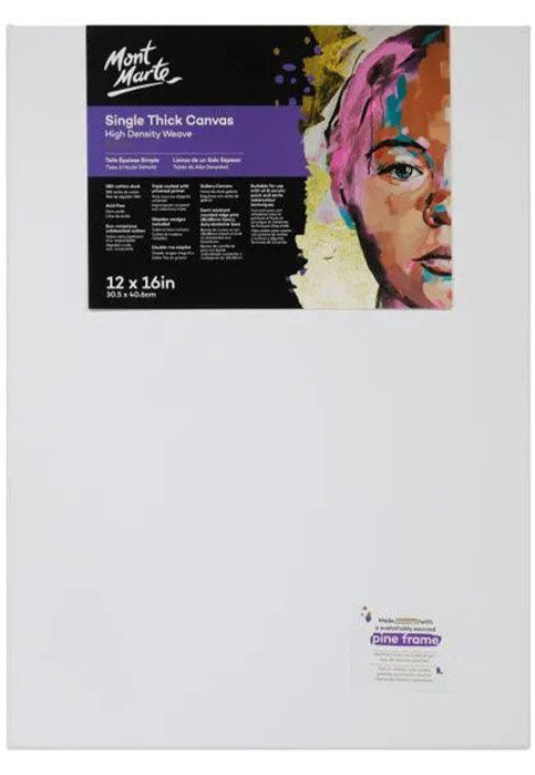 MONT MARTE PREMIUM SINGLE THICK CANVAS 30.5X40.6CM