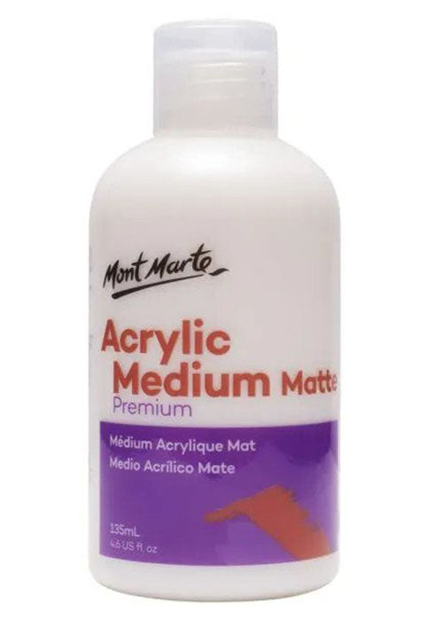 MONT MARTE PREMIUM ACRYLIC MEDIUM MATTE 135ML