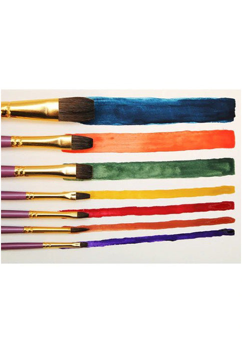 MONT MARTE SIGNATURE WATERCOLOUR BRUSHES 7PCS/PKT BMHS0026