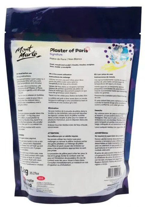 MONT MARTE SIGNATURE PLASTER OF PARIS 1KG